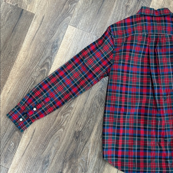 Ralph Lauren Boys Set of 2 Button up shirt size Large 14-16 Plaid - Picture 6 of 15